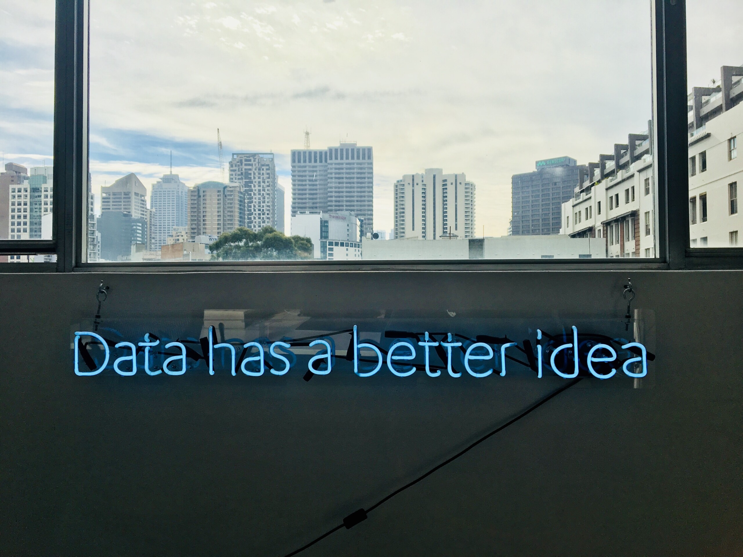 Análisis de datos: "Data has a better idea"